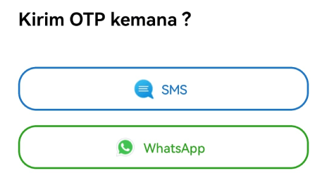 Verifikasi OTP