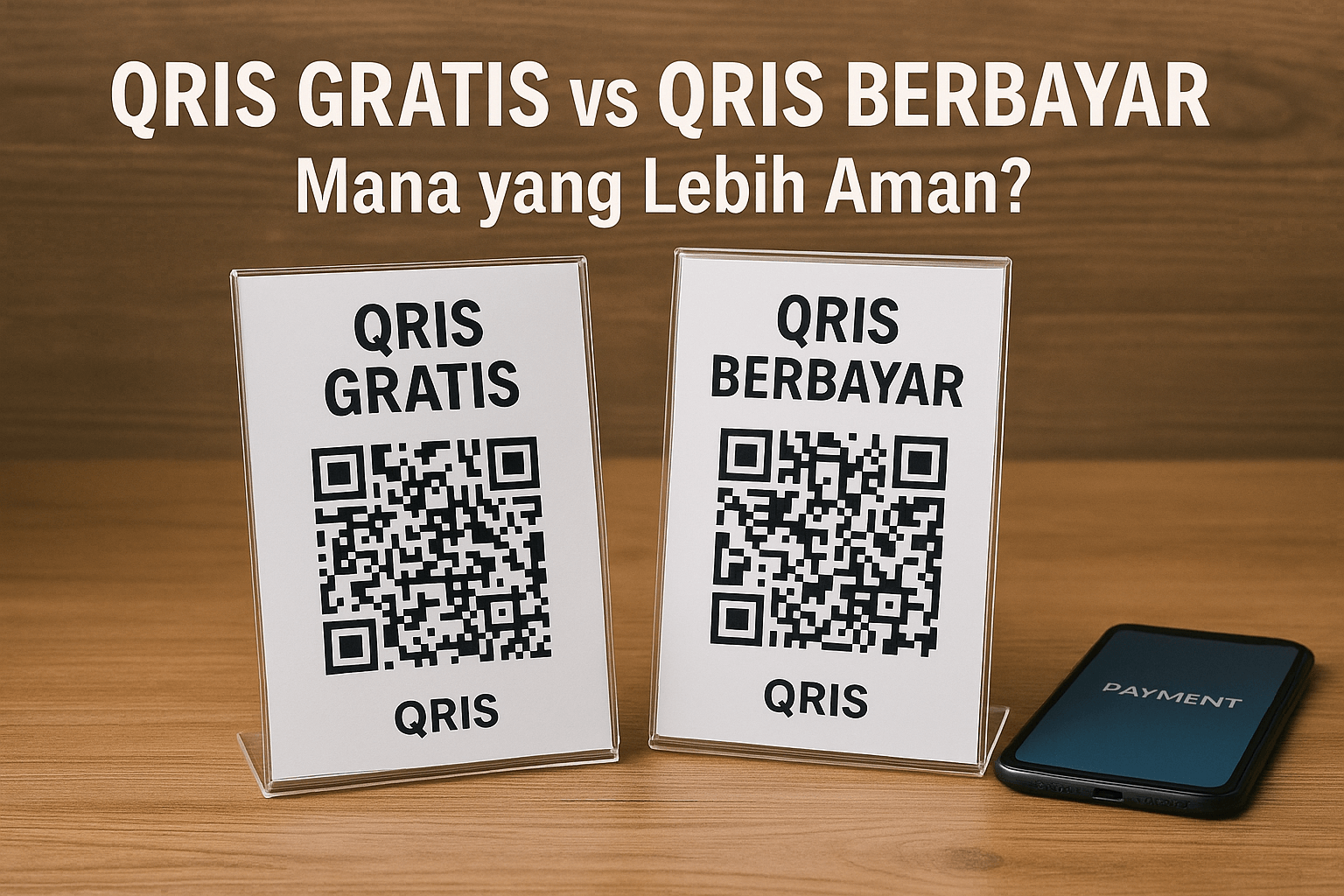 qris gratis vs qris berbayar