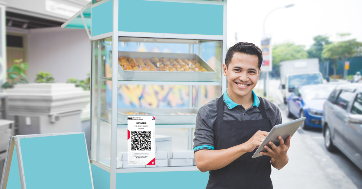 Poster QR untuk warung
