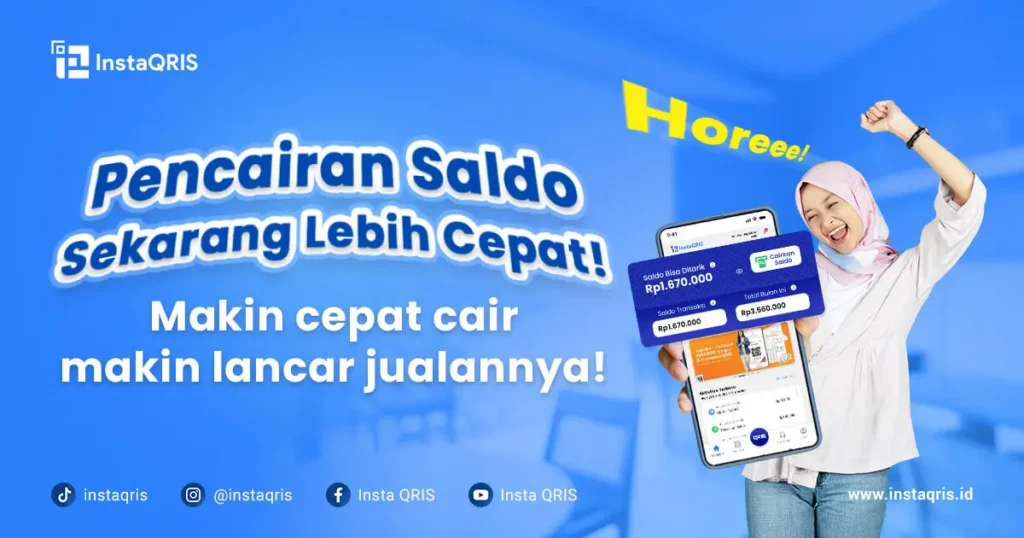 Info settlement InstaQRIS, pencairan lebih cepat
